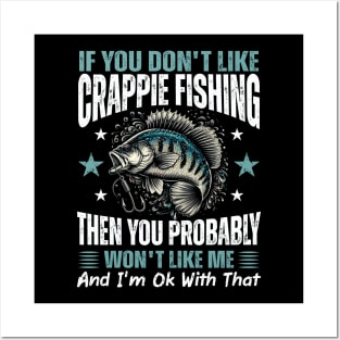 crappie fishing,fishing,fisher,fish,fishing gifts,crappies,fishers Posters and Art